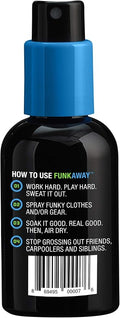 Travel Size Shoe Deodorizer Spray (3.4 oz - 3 Pack) Odor Eliminator for Shoes, Gym Bags, Clothes and Gear, product image