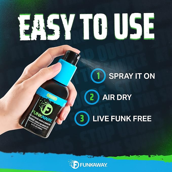 Travel Size Shoe Deodorizer Spray (3.4 oz - 3 Pack) Odor Eliminator for Shoes, Gym Bags, Clothes and Gear, alternate product