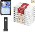 Travel Vacuum Bags for Clothing with Rechargeable Electric Pump, Compression Packing Cubes Organizer Storage for Luggage
