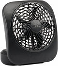 5 Inch Battery Powered Fan Portable Desk Fan 2 Cooling Speeds with Compact Folding & Tilt Design Cubicle