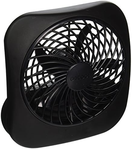 5 Inch Battery Powered Fan Portable Desk Fan 2 Cooling Speeds with Compact Folding & Tilt Design Cubicle, alternate