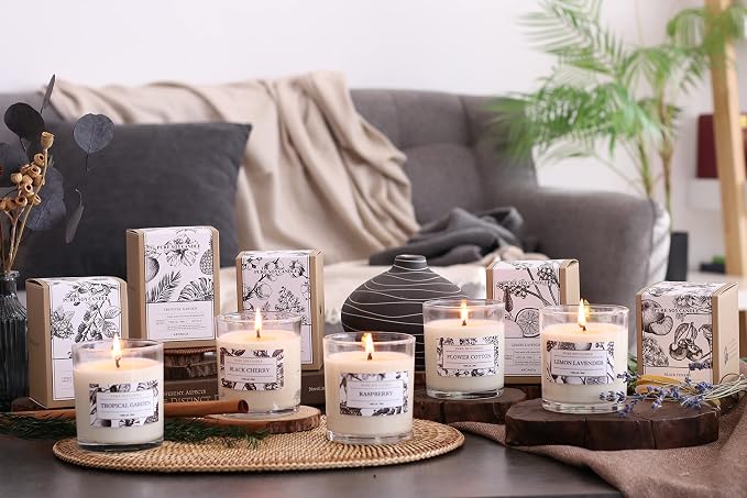 Tropical Hawaiian Soy Candle, Island Candle Summer Sunset Scented, House Wax, Scent Candles for Home, Bestfriend Gift