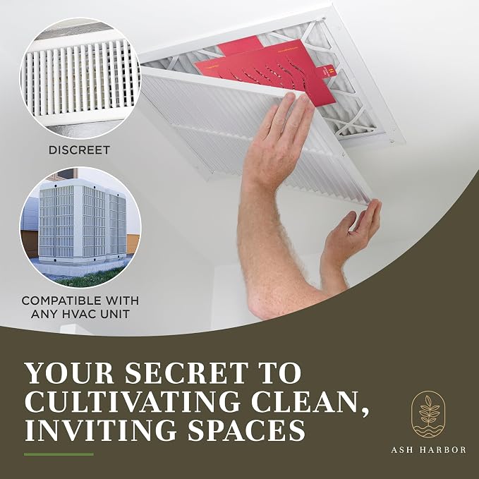 Tropical Spa Aromatherapy 4 Pack - Filter Fresh Whole Home Air Freshener System - HVAC Vent Freshener for Home AC - House Air