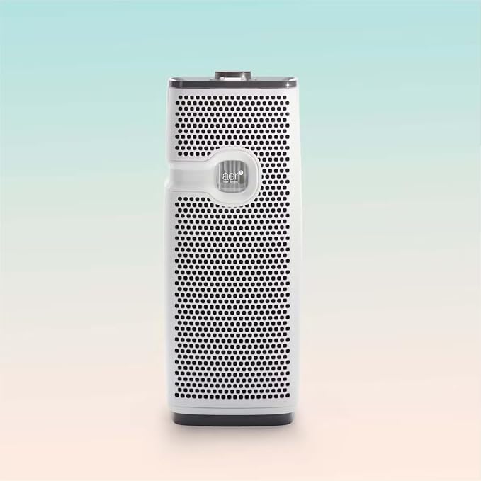 True HEPA AER1 Mini Tower Air Purifier 3-Stage Filtration System White, alternate product view 2