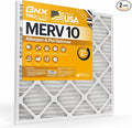 TruFilter 12x12x1 MERV 10 (2-Pack) AC Furnace Air Filter - MADE IN USA - Pleated Air Conditioner HVAC AC Furnace Filters