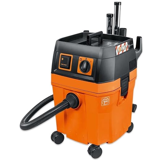 Turbo II HEPA Set Wet/Dry Dust Extractor - 8.5-Gallon Capacity, 151 CFM Suction, Anti-Static System, Quiet 66 dB Operation