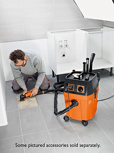Turbo II HEPA Set Wet/Dry Dust Extractor - 8.5-Gallon Capacity, 151 CFM Suction, Anti-Static System, Quiet 66 dB Operation