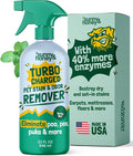 Turbo Pet Stain and Odor Remover - 40% More Enzymes - Enzyme Cleaner for Dog Urine and Poop on Carpets and, product image