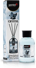 Turkish Jasmine Reed Diffuser Set 3.72 Fl. Oz (110ml), with 4 Reed Sticks. for Your Office, Bedroom, Bathroom, Kitchen.