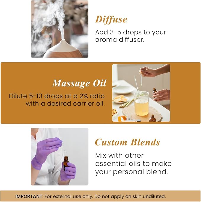 Turmeric Essential Oil – Huge 4 Fl Oz – 100% Pure and Natural – Premium Grade Essential Oil for Diffuser and, alternate