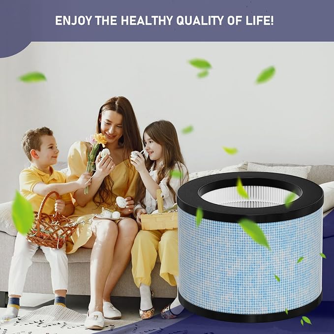 TZ-K1 DH-JH01 HEPA Replacement Filter Compatible with MK01 MK06 MG01JH, TZ-K1, KN6391 and Kloudi