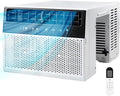 U-Shaped Window Air Conditioner,Window AC Unit Cools up tp 450 Sq.Ft, Saddle Air Conditioner Window Unit with Full Window