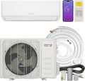 Ultra-Efficient 12,000 BTU/220V Mini Split – 24 SEER for Lower Energy Bills– Pre-Charged, Ductless, Quiet & Comfortable Mini