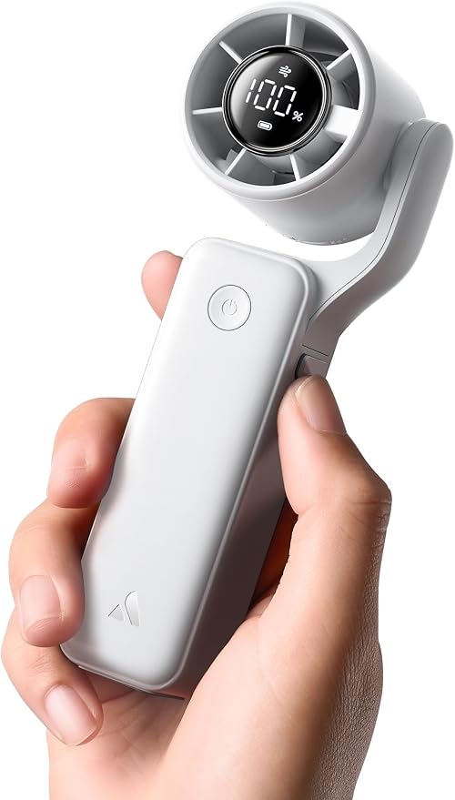 Ultra-Pocket Portable Handheld Turbo Fan, 5 Gear Jet Force Airflow, Up to 15 Working Hours, product image