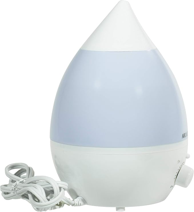 Ultrasonic Cool Mist Humidifier,Whisper-Quiet, Multi Color LED Light, Aroma relaxation Essential Oil Diffuser for Home