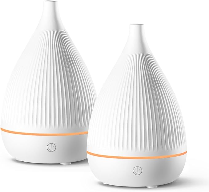 Ultrasonic Essential Oil Diffuser, Home Fragrance Aroma Diffuser with Auto Shut-Off, Color Change Night Light & Ultra-Quiet