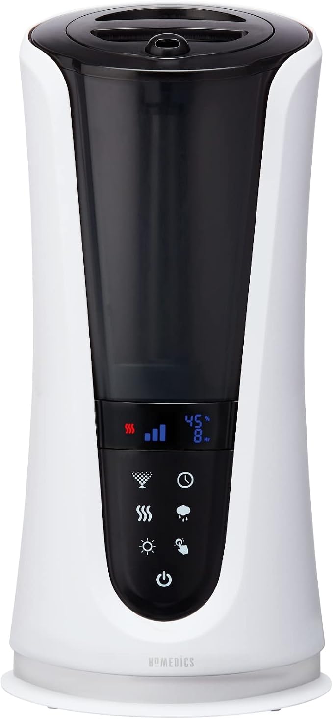 Ultrasonic Humidifier – Large Deluxe Air Humidifiers for Bedroom, Plants, Office – Cool and Warm Mist Humidifiers, product