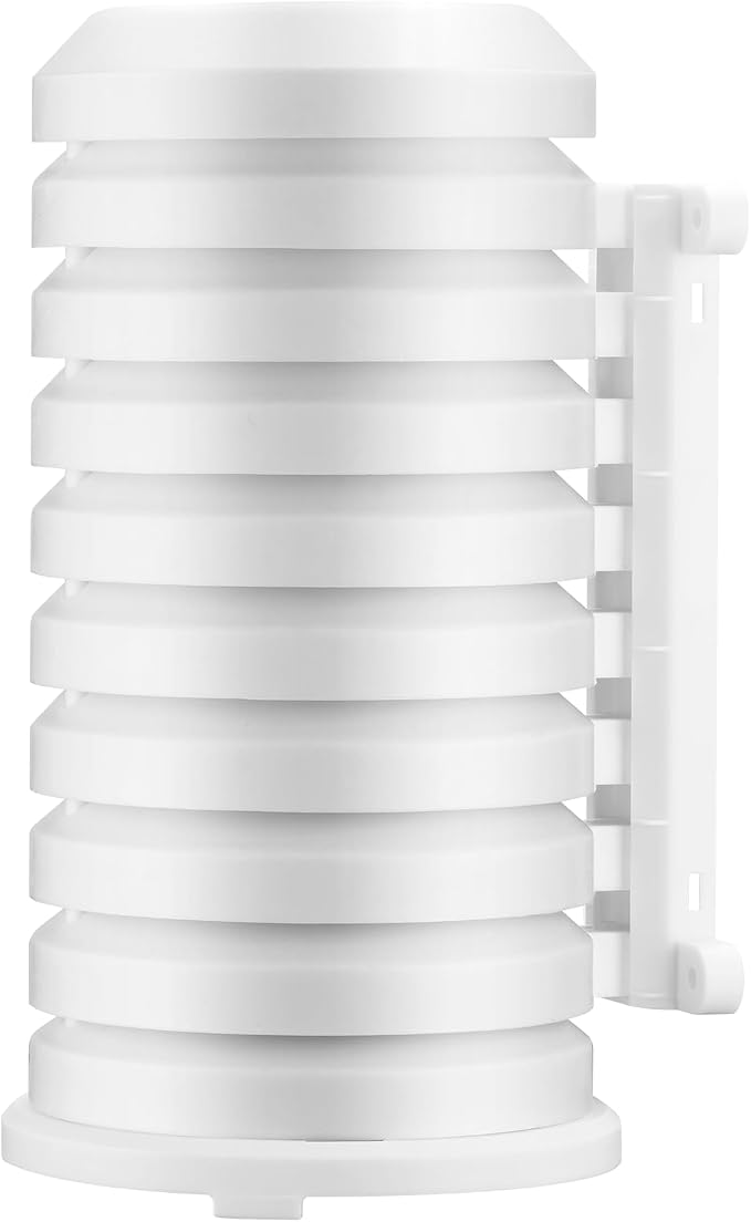 UN03 Indoor Outdoor Thermometer Weather Station Outdoor Sensor Protection Shield Wall Mounted, product image