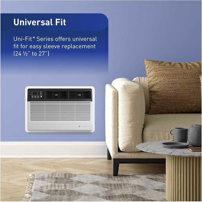Uni-Fit 10000 BTU Smart Through the Wall Air Conditioner with QuietMaster and Money Saver Technology, alternate product view