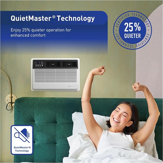 Uni-Fit 10000 BTU Smart Through the Wall Air Conditioner with QuietMaster and Money Saver Technology, alternate product view