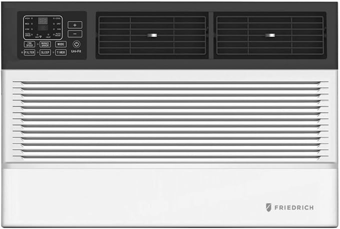 Uni-Fit Smart Thru The Wall Air Conditioner with QuietMaster Technology for 10,000 BTU Cooling and 10,600 BTU Electric