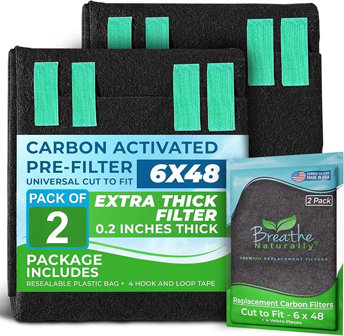 Universal Cut To Fit Carbon Activated Air Filter - Replacement Charcoal Filters, product image