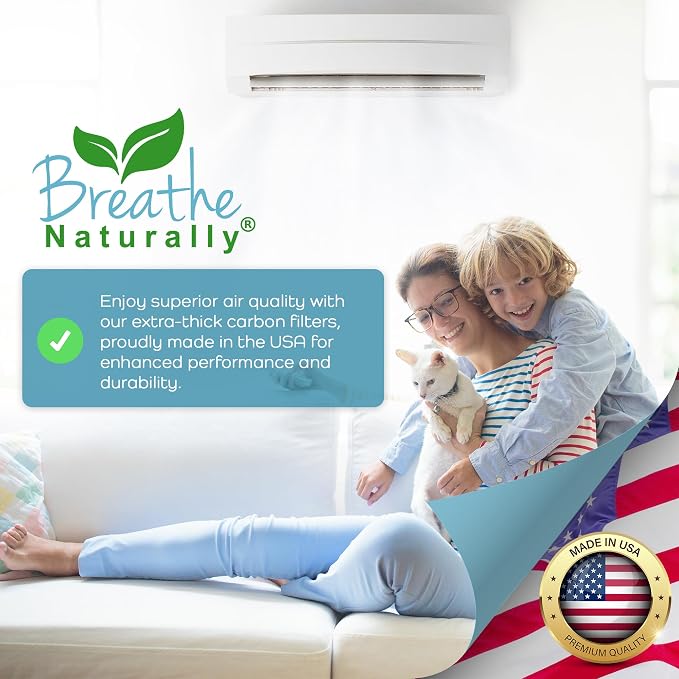 Universal Cut To Fit Carbon Activated Air Filter - Replacement Charcoal Filters, alternate product view 9