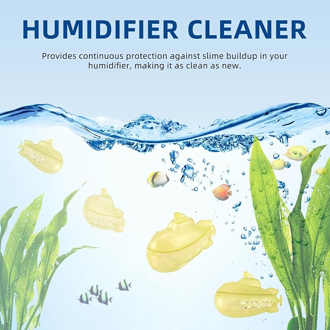 Universal Humidifier Cleaner Fish for All Humidifiers and Fish Tank, Purifie Water, Soften Hard Water, alternate product view
