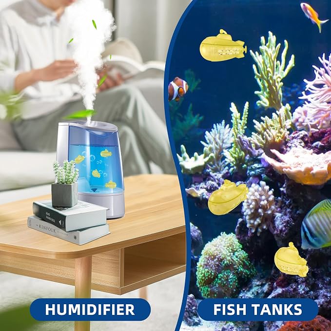 Universal Humidifier Cleaner Fish for All Humidifiers and Fish Tank, Purifie Water, Soften Hard Water, alternate product view