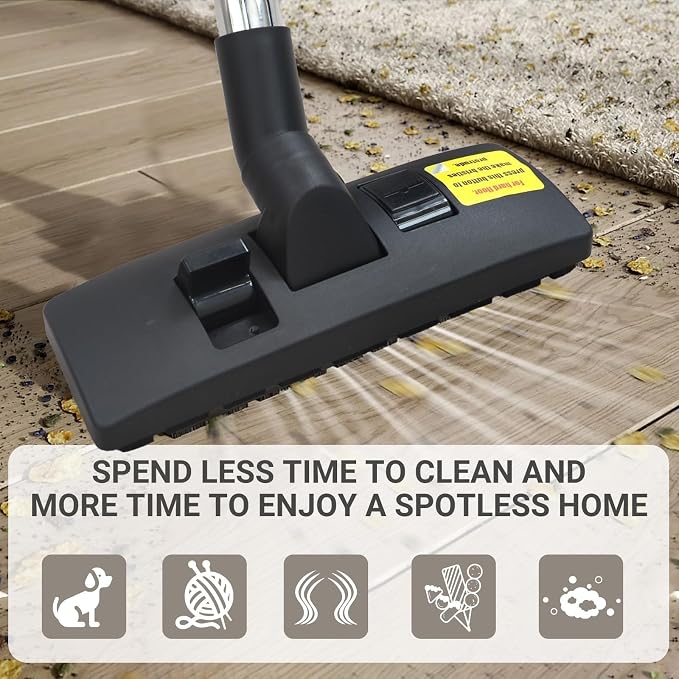 Universal Vacuum Cleaner Floor Brush Attachment,Compatible with Most Brand, Eureka, alternate product view 5