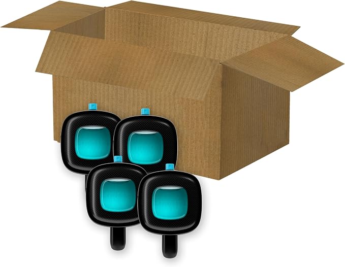 Unstopables Car Odor-Fighting Car Freshener Vent Clip Fresh Scent,.07 oz. Car Vent Clip, Pack of 4, alternate product view 10