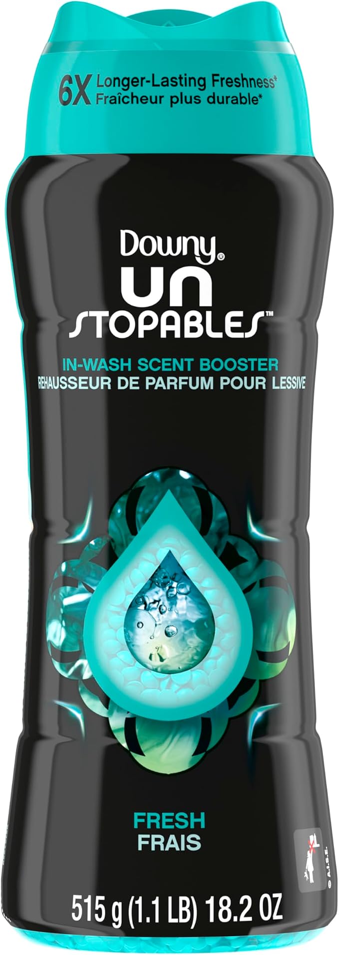 Unstopables In-Wash Laundry Scent Booster Beads, Fresh, 18.2 oz, alternate view 2