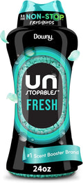 Unstopables In Wash Scent Booster Beads, Fresh Scent, 24 oz, Laundry Beads For Odor Protection, Scent Booster