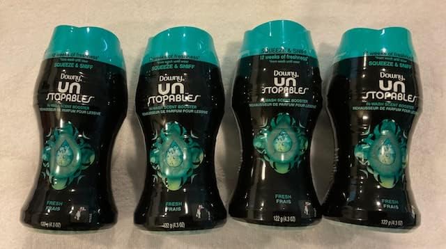 Unstopables Laundry Scent Booster Beads for Washer, Fresh Scent, 4.3 Ounces (4 PACKS), alternate product view 6