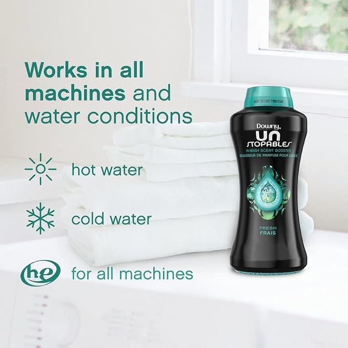 Unstopables Laundry Scent Booster Beads for Washer, Fresh Scent, 20.1 Oz, alternate view 2