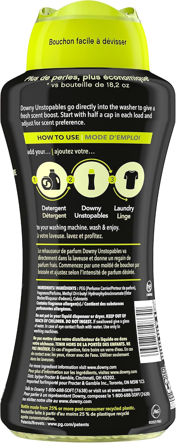 Unstopables Paradise Beads | In-Wash Scent Booster | 24 oz | Pack of 2, alternate product view 2