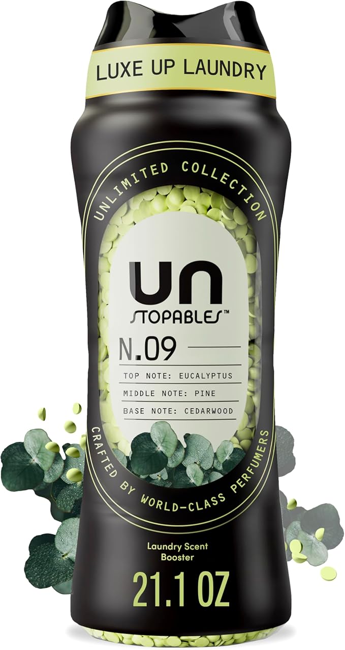 Unstopables Unlimited Collection In-Wash Laundry Scent Booster Beads, No. 09, Fine Fragrance, Long-Lasting Fresh Scent Beads