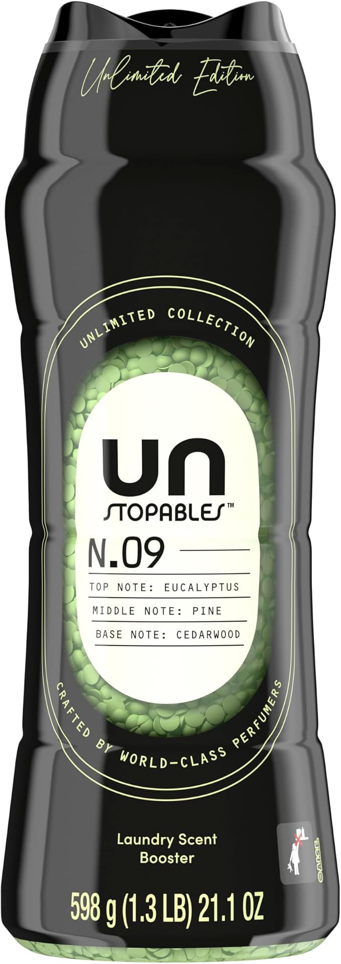 Unstopables Unlimited Collection In-Wash Laundry Scent Booster Beads, No. 09, Fine Fragrance, Long-Lasting Fresh Scent Beads