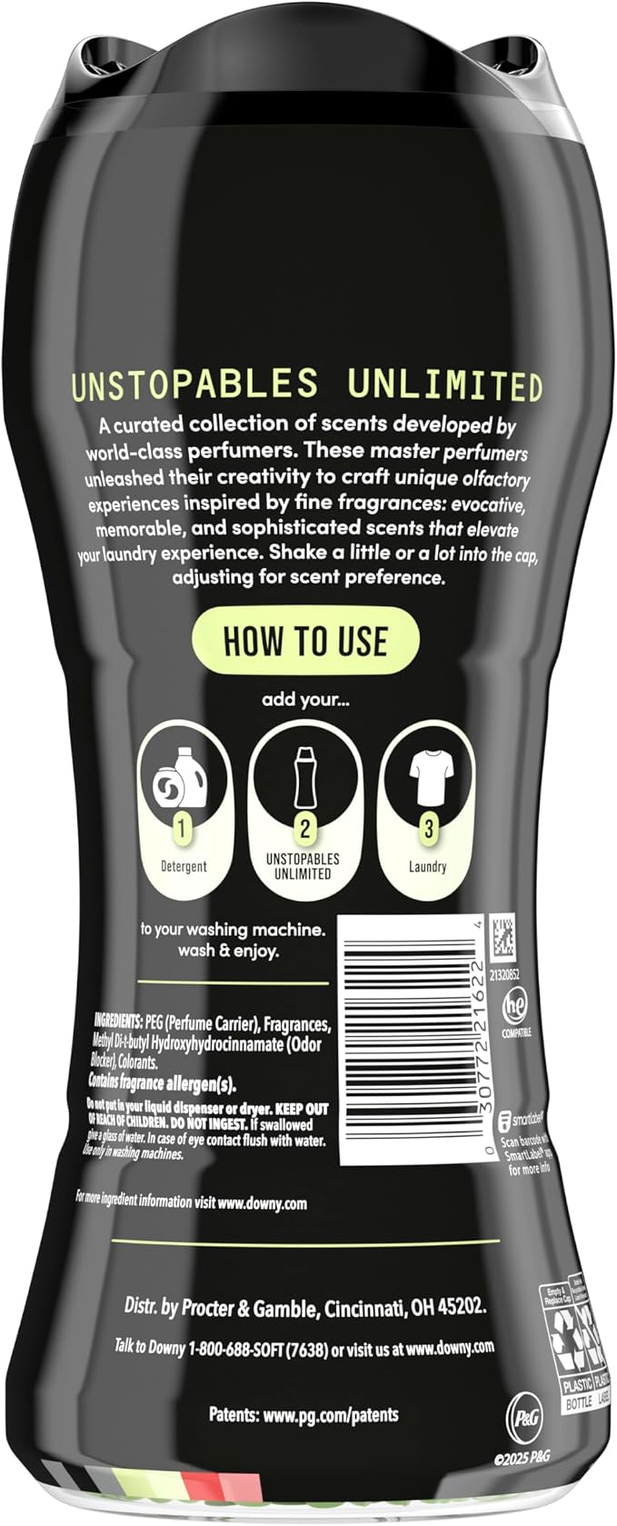 Unstopables Unlimited Collection In-Wash Laundry Scent Booster Beads, No. 09, Fine Fragrance, Long-Lasting Fresh, alternate