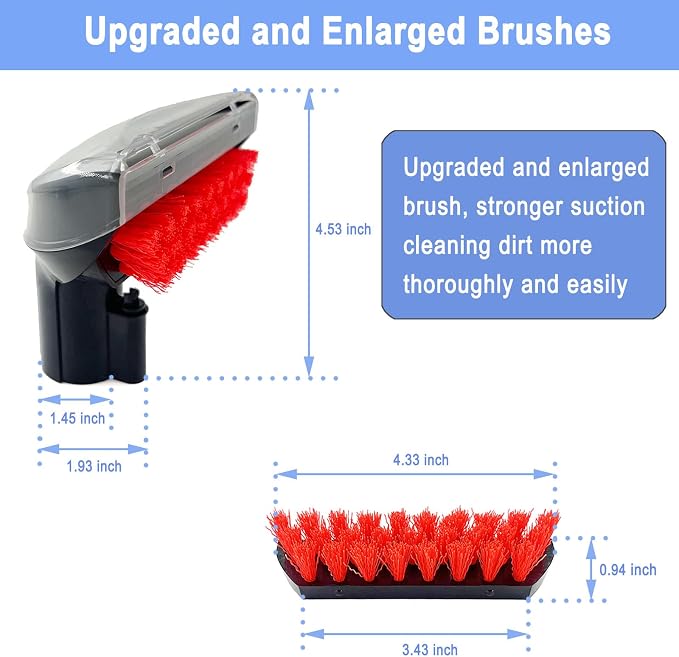 Upgraded 1400B Little Green 5.3" Detachable Tough Stain Brush Tool Replacement for Little-Green Upright &Portable