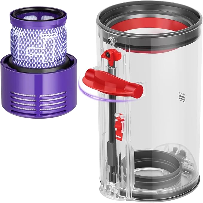 Upgraded Dust Bin Replacement Compatible With V10 SV12 Animal and Absolute Models Only,NOT For V7 V8 V11 V12 V15