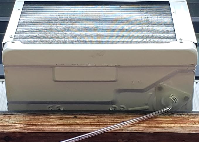 UPGRADED FOR 2026! Magnetic Universal Window Air Conditioner Drain Kit PATENTED AC Drip Line Condensate Hose Funnel Connector