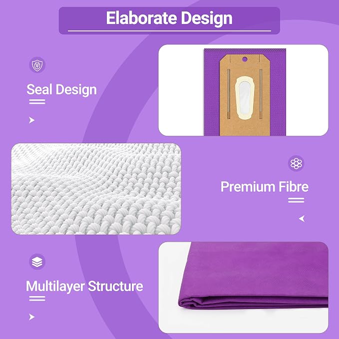 Upgraded Type CC HEPA Upright Vacuum Cleaner Bags Compatible with Oreck Elevate Vacuum Models X3, X5, XL7, XL21, 2000, 3000