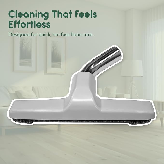 Upgraded Vacuum Floor Brush for Eureka & Universal Vacuum Cleaners with 1 1⁄4 inch (1.25'') (32mm) Inner Diameter with Horse
