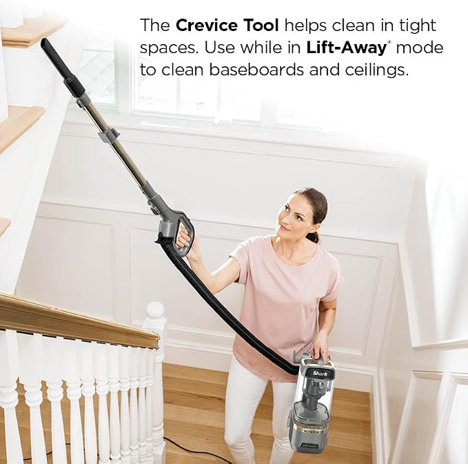| Upright Vacuum Cleaner for Home | Rotator Lift-Away | No Hair Wrap | HEPA Filter | Lightweight Bagless Vacuum for Pet Hair