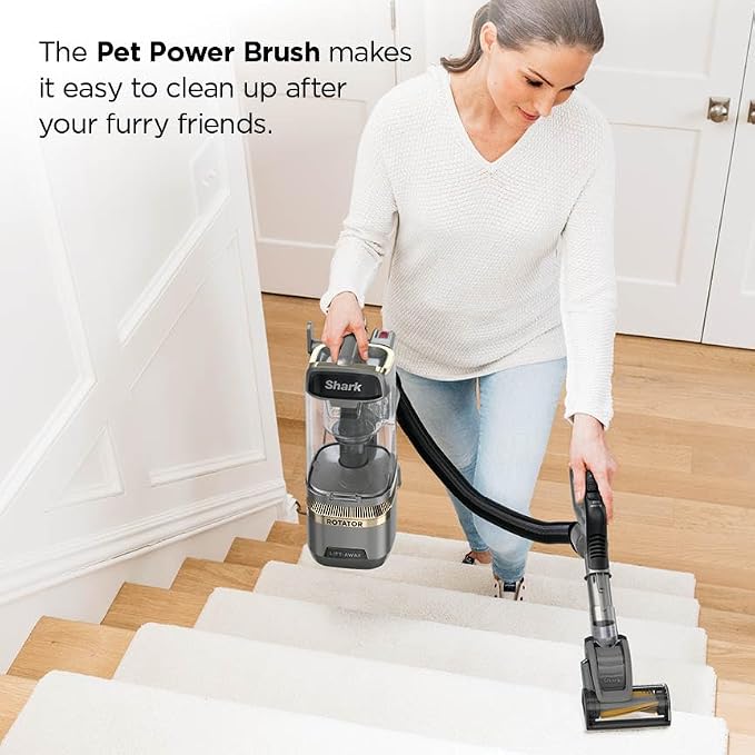 | Upright Vacuum Cleaner for Home | Rotator Lift-Away | No Hair Wrap | HEPA Filter | Lightweight Bagless Vacuum for Pet Hair