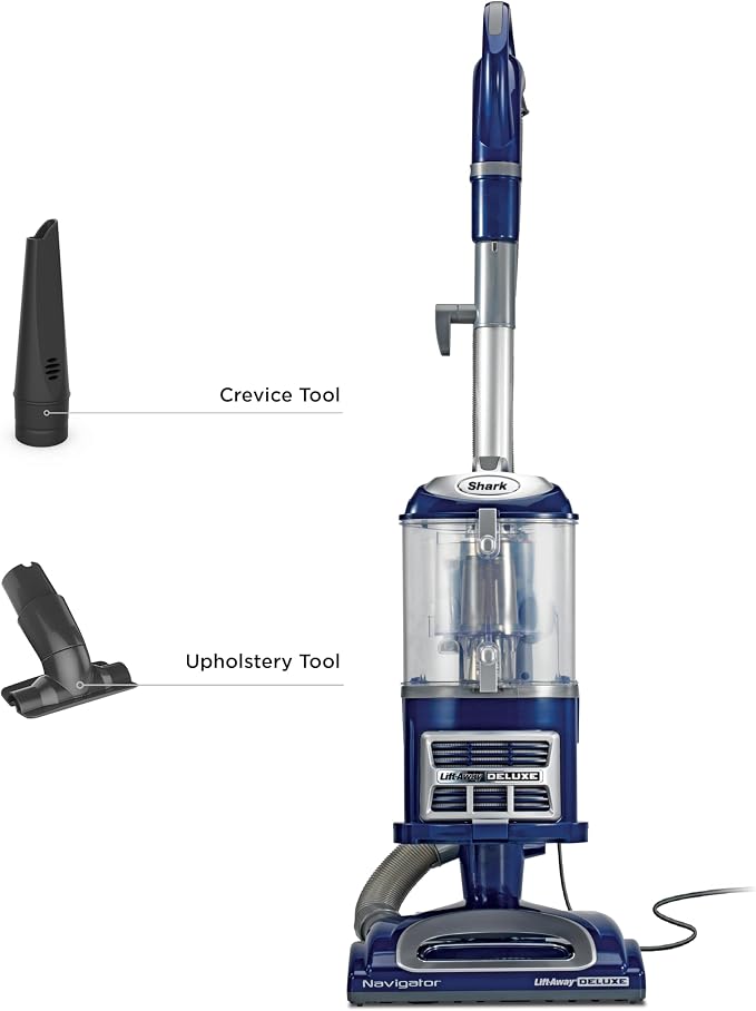 Upright Vacuum, Navigator Lift-Away Deluxe with Large Dust Cup Capacity, HEPA Filter, Swivel Steering, Upholstery Tool &