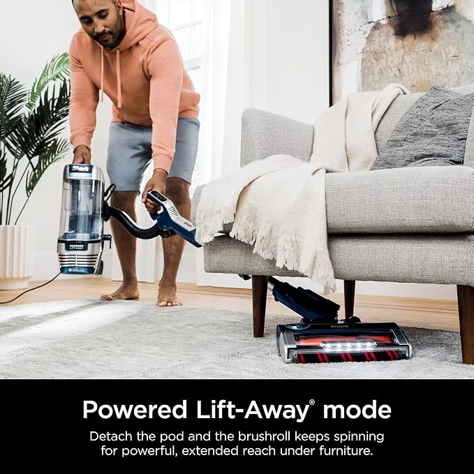 Upright Vacuum, Stratos with DuoClean PowerFins, HairPro, Powered Lift-Away, Self-Cleaning Brushroll, & Odor, alternate view