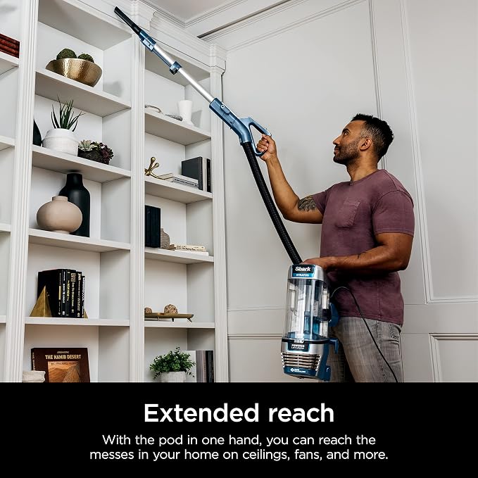 Upright Vacuum, Stratos with DuoClean PowerFins, HairPro, Powered Lift-Away, Self-Cleaning Brushroll, & Odor, alternate view