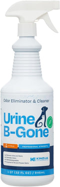 Urine B-Gone, Professional Enzyme Odor Eliminator & Pet Stain Remover, Human, Cat & Dog Urine Cleaner, Effective on Laundry